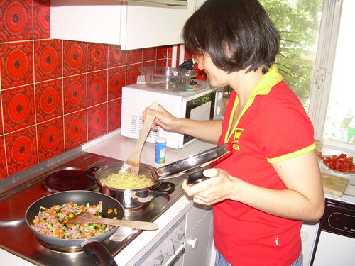 cocinar con poca grasa